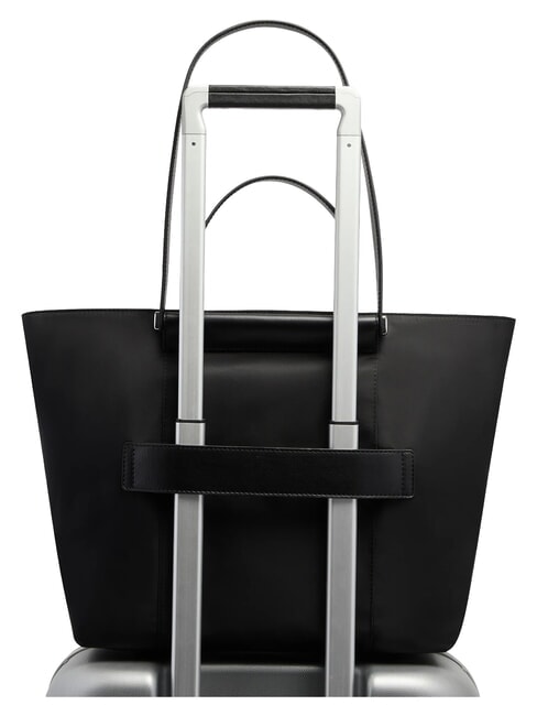 LYRA Bolsa de compras para port&aacute;til de 14 pulgadas negro - Bolsos Mujer