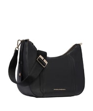 PIQUADRO CIRCLE Bolso de hombro de piel negro - Bolsos Mujer - 2