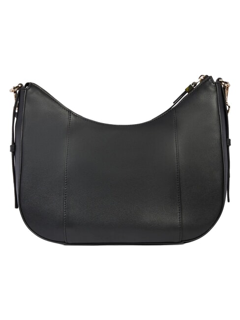 CIRCLE Bolso de hombro de piel negro - Bolsos Mujer