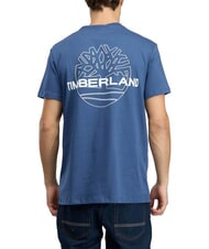 TIMBERLAND Y2K Camiseta de algod&oacute;n de manga corta oc&eacute;ano - camiseta - 2