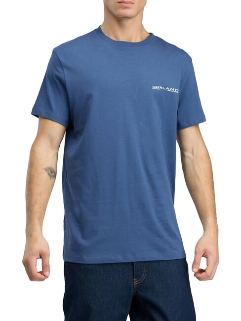 Y2K Camiseta de algod&oacute;n de manga corta oc&eacute;ano - camiseta