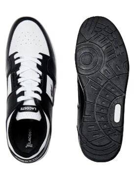 COURT CAGE Zapatillas blanco y negro - Zapatos Hombre