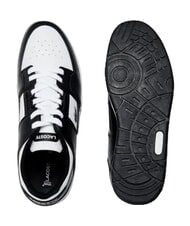 LACOSTE COURT CAGE Zapatillas blanco y negro - Zapatos Hombre - 3