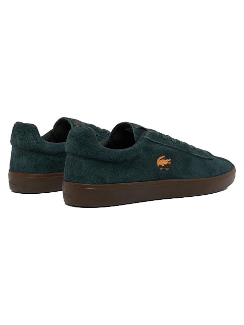 BASESHOT Zapatillas de cuero verde oscuro/goma oscura - Zapatos Hombre