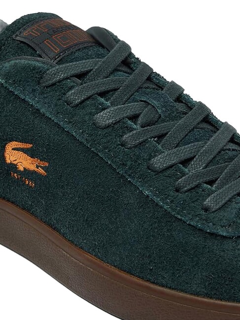 BASESHOT Zapatillas de cuero verde oscuro/goma oscura - Zapatos Hombre