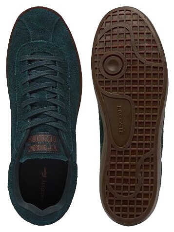 BASESHOT Zapatillas de cuero verde oscuro/goma oscura - Zapatos Hombre