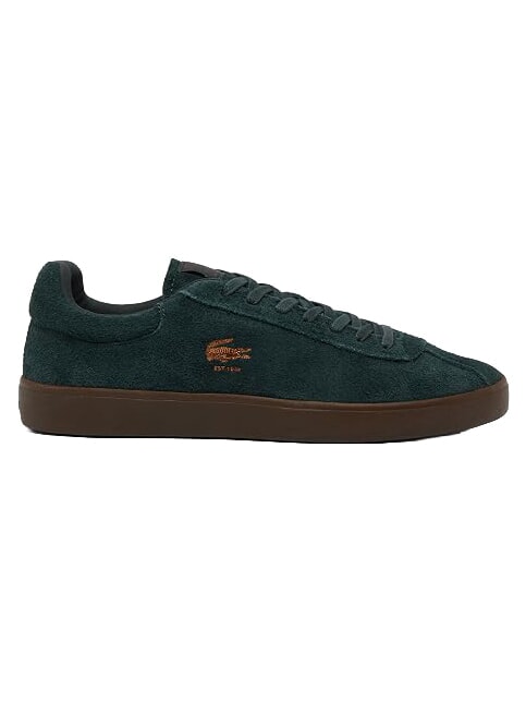 BASESHOT Zapatillas de cuero verde oscuro/goma oscura - Zapatos Hombre