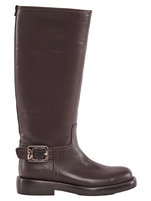 LOLA Botas de cuero caf&eacute; - Zapatos Mujer