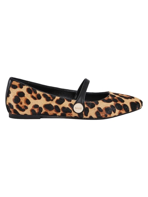 GYPSY PONY HAIR MACULA bailarinas de cuero bronceado - Zapatos Mujer