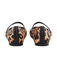 GAUD&Igrave; GYPSY PONY HAIR MACULA bailarinas de cuero bronceado - Zapatos Mujer - 3
