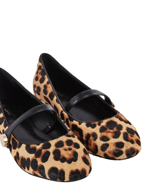 GYPSY PONY HAIR MACULA bailarinas de cuero bronceado - Zapatos Mujer