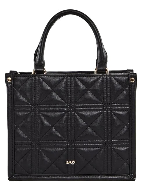 LETIZIA Mini bolsa de compras con dije NEGRO - Bolsos Mujer