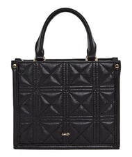 GAUD&Igrave; LETIZIA Mini bolsa de compras con dije NEGRO - Bolsos Mujer - 3