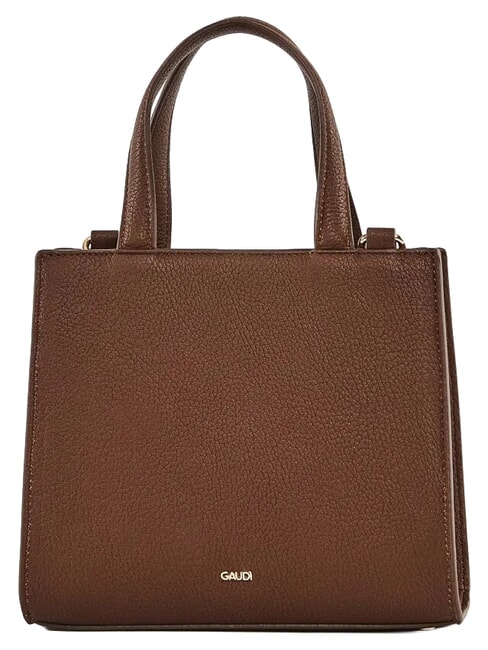 EMILY FLOCK Minibolso de compras con logo y correa para el hombro. chocolate - Bolsos Mujer