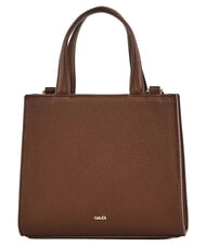 GAUD&Igrave; EMILY FLOCK Minibolso de compras con logo y correa para el hombro. chocolate - Bolsos Mujer - 3