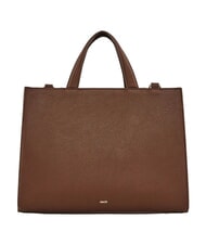 GAUD&Igrave; EMILY FLOCK Bolsa de compras con ellos y correa para el hombro chocolate - Bolsos Mujer - 3