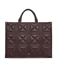 GAUD&Igrave; LETIZIA Bolsa de compras con dije borgo&ntilde;a - Bolsos Mujer - 3