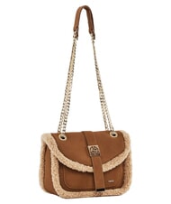GAUD&Igrave; LYNN Minibolso con correa de cadena para el hombro bronceado - Bolsos Mujer - 2