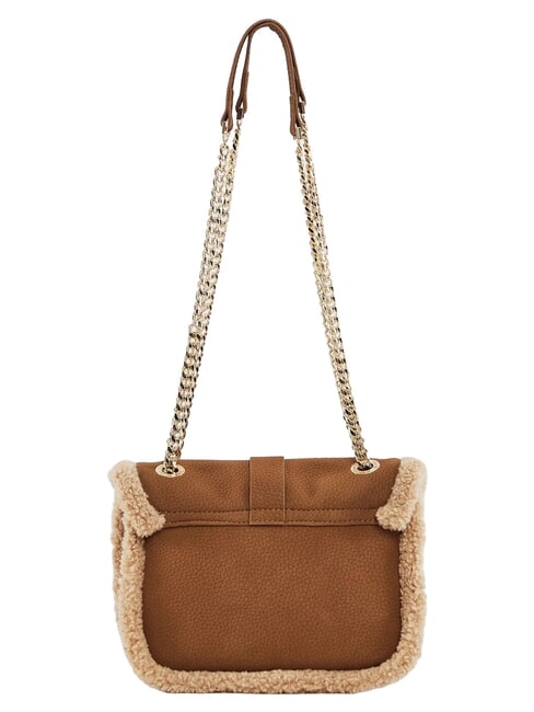 LYNN Minibolso con correa de cadena para el hombro bronceado - Bolsos Mujer