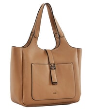 GAUD&Igrave; LYNN PLAIN Bolsa de compras con bolsillo delantero arena - Bolsos Mujer - 2