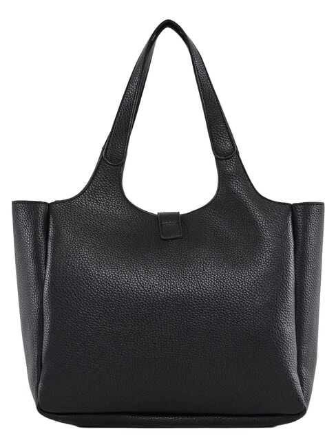 LYNN PLAIN Bolsa de compras con bolsillo delantero NEGRO - Bolsos Mujer