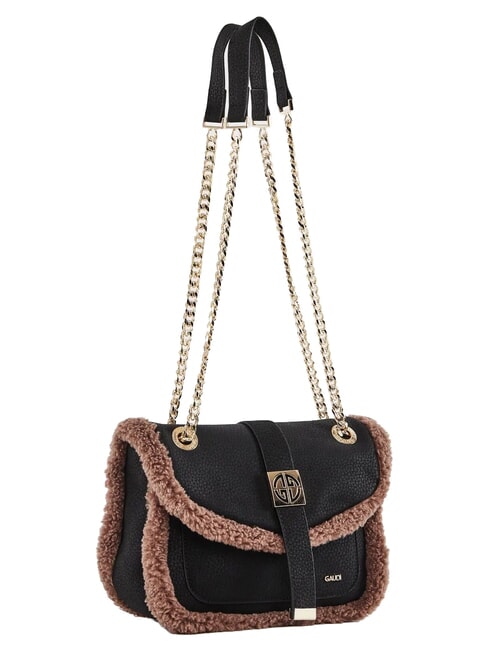 LYNN Minibolso con correa de cadena para el hombro NEGRO - Bolsos Mujer