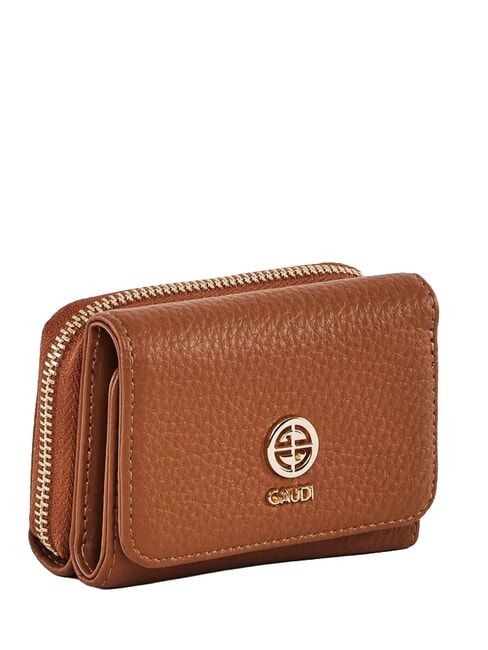 LUDO Cartera compacta bronceado - Carteras Mujer