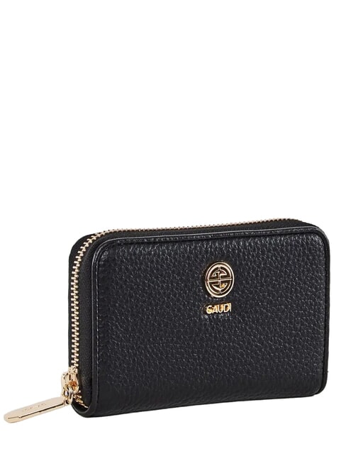 LUDO Cartera mediana con cremallera NEGRO - Carteras Mujer