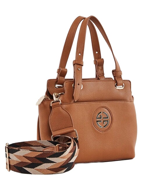 GINNIE Bolso de mano con correa para el hombro. bronceado - Bolsos Mujer