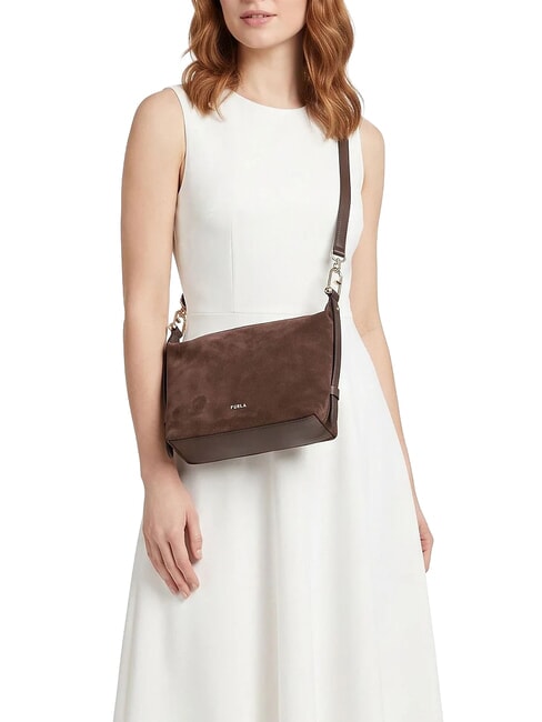 TONIE Bolso de hombro con correa para el hombro. tonos chocolate - Bolsos Mujer