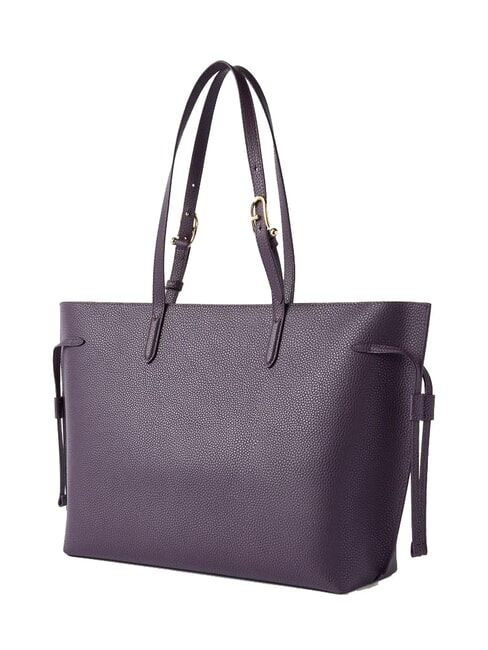 AVA Bolsa de compras grande de cuero floraci&oacute;n invernal + algod&oacute;n g int. - Bolsos Mujer