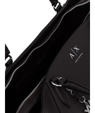 ARMANI EXCHANGE ISABEL Bolso maxi shopper con correa para el hombro antagonista - Bolsos Mujer - 4