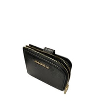 COCCINELLE METALLIC SOFT Mini cartera de cuero negro - Carteras Mujer - 3
