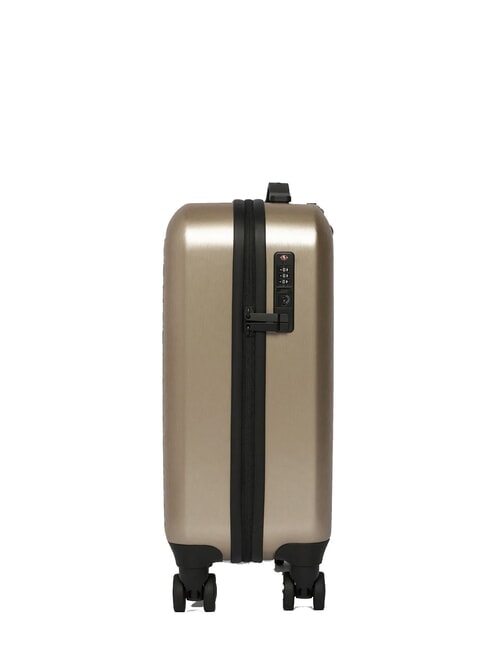 MAUI Carrito para equipaje de mano sat&eacute;n dorado claro - Equipaje de mano