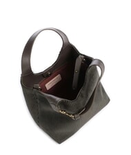 COCCINELLE C-EASY CORDURO Bolso de hombro con correa para el hombro. lodo - Bolsos Mujer - 5