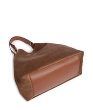 COCCINELLE C-EASY CORDURO Bolso de hombro de piel para compras co&ntilde;ac - Bolsos Mujer - 4
