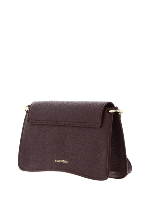 C-ME Bolso de piel martillada con solapa baya - Bolsos Mujer
