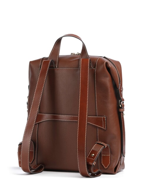 GEMMA Mochila de cuero BROWN - Bolsos Mujer