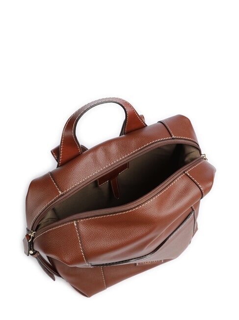 GEMMA Mochila de cuero BROWN - Bolsos Mujer