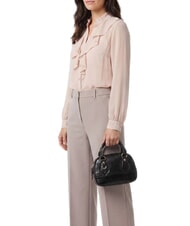 THE BRIDGE DAPHNE Bolso de hombro de piel Oro negro - Bolsos Mujer - 2