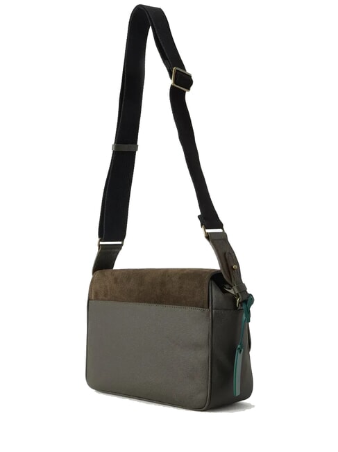 STG CAMPUS WAXED SUEDE Bolso de hombro lodo - Bolsos Mujer