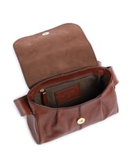 THE BRIDGE FLORA Minibolso de hombro, de piel. BROWN - Bolsos Mujer - 3