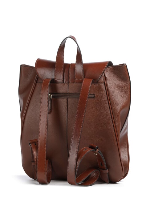 ELISABETTA Mochila de cuero BROWN - Bolsos Mujer