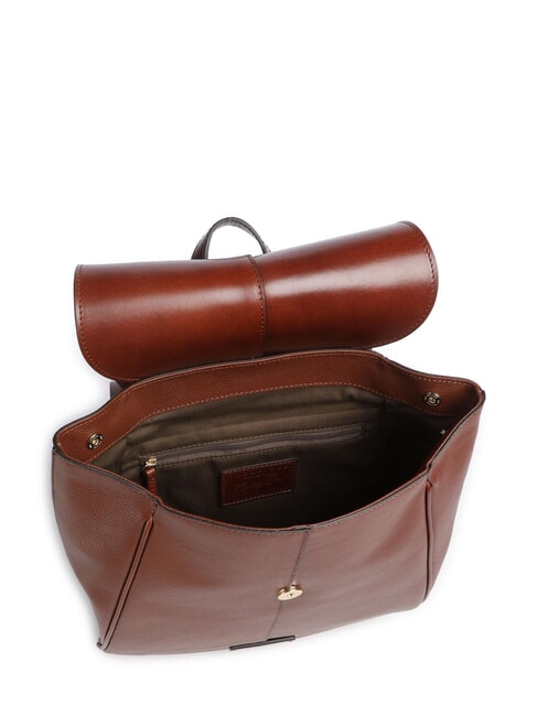 ELISABETTA Mochila de cuero BROWN - Bolsos Mujer