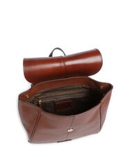 THE BRIDGE ELISABETTA Mochila de cuero BROWN - Bolsos Mujer - 4