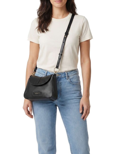ELISABETTA  Bolso de hombro Oro negro - Bolsos Mujer