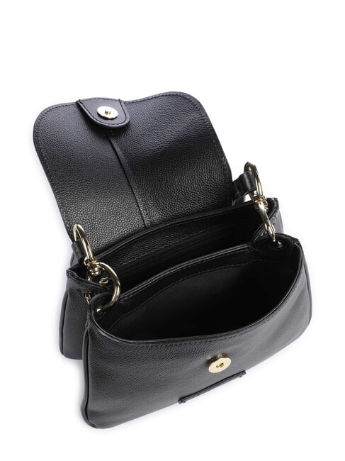 ELISABETTA  Bolso de hombro Oro negro - Bolsos Mujer