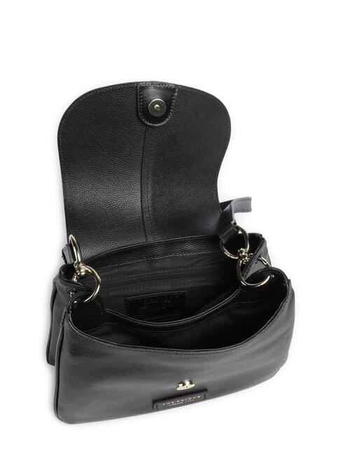ELISABETTA Bolso de hombro de piel Oro negro - Bolsos Mujer