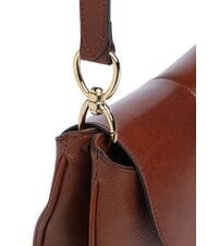 THE BRIDGE ELISABETTA Bolso de hombro de piel BROWN - Bolsos Mujer - 3