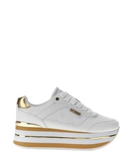 GUESS HANSIN4 Zapatillas platino blanco - Zapatos Mujer - 3